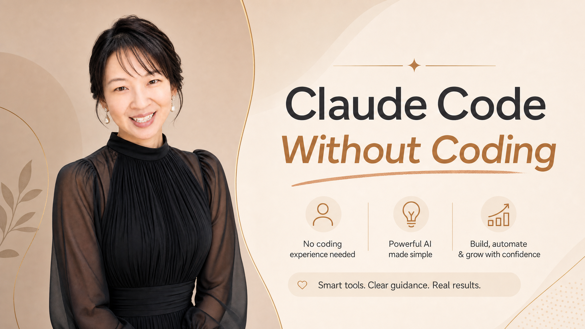 Claude Code Without Coding — Smart tools. Clear guidance. Real results.